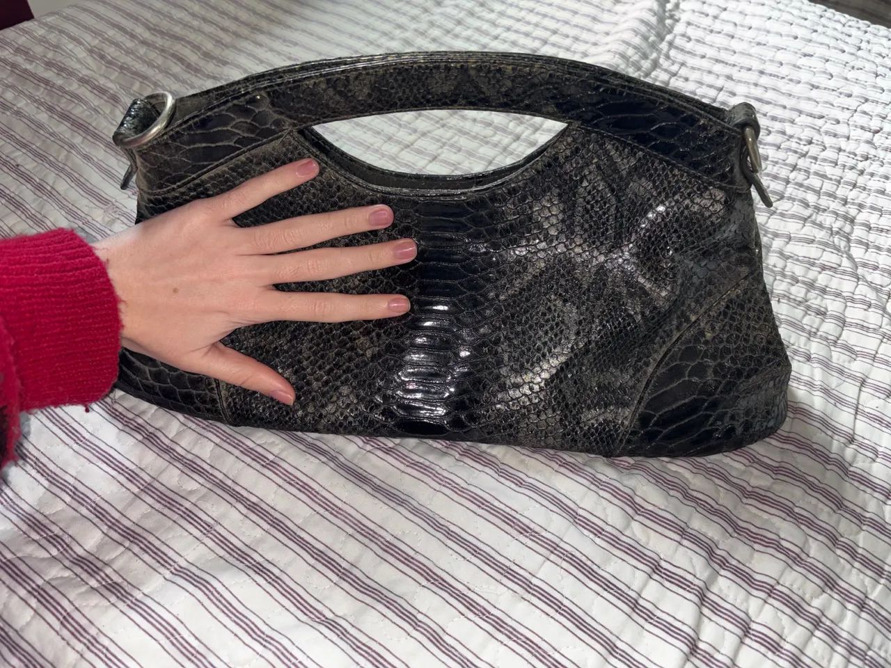 Bolsa croco  - Foto 4