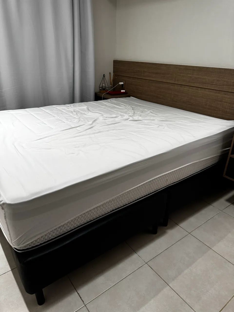 Cama box completa (colchão + base) ortobom