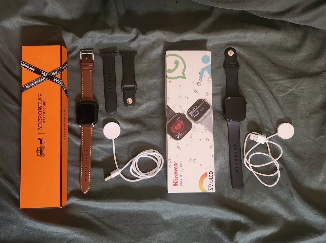 Kit Smartwatch Microwear 11 Pro + 11 Mini - Foto 3