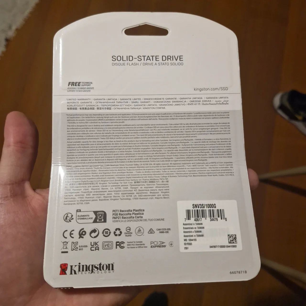 Ssd nvme 1tb novo (lacrado) - Foto 2