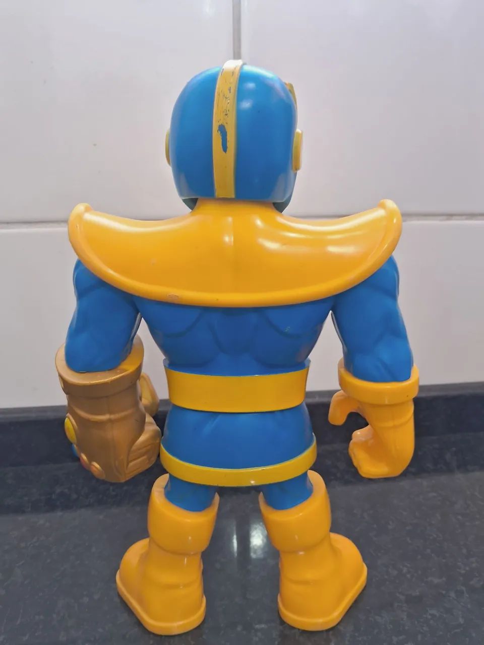 Boneco Mega Migthies Marvel Thanos Hasbro  - Foto 5