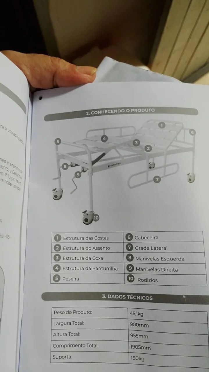 Cama hospitalar  - Foto 3