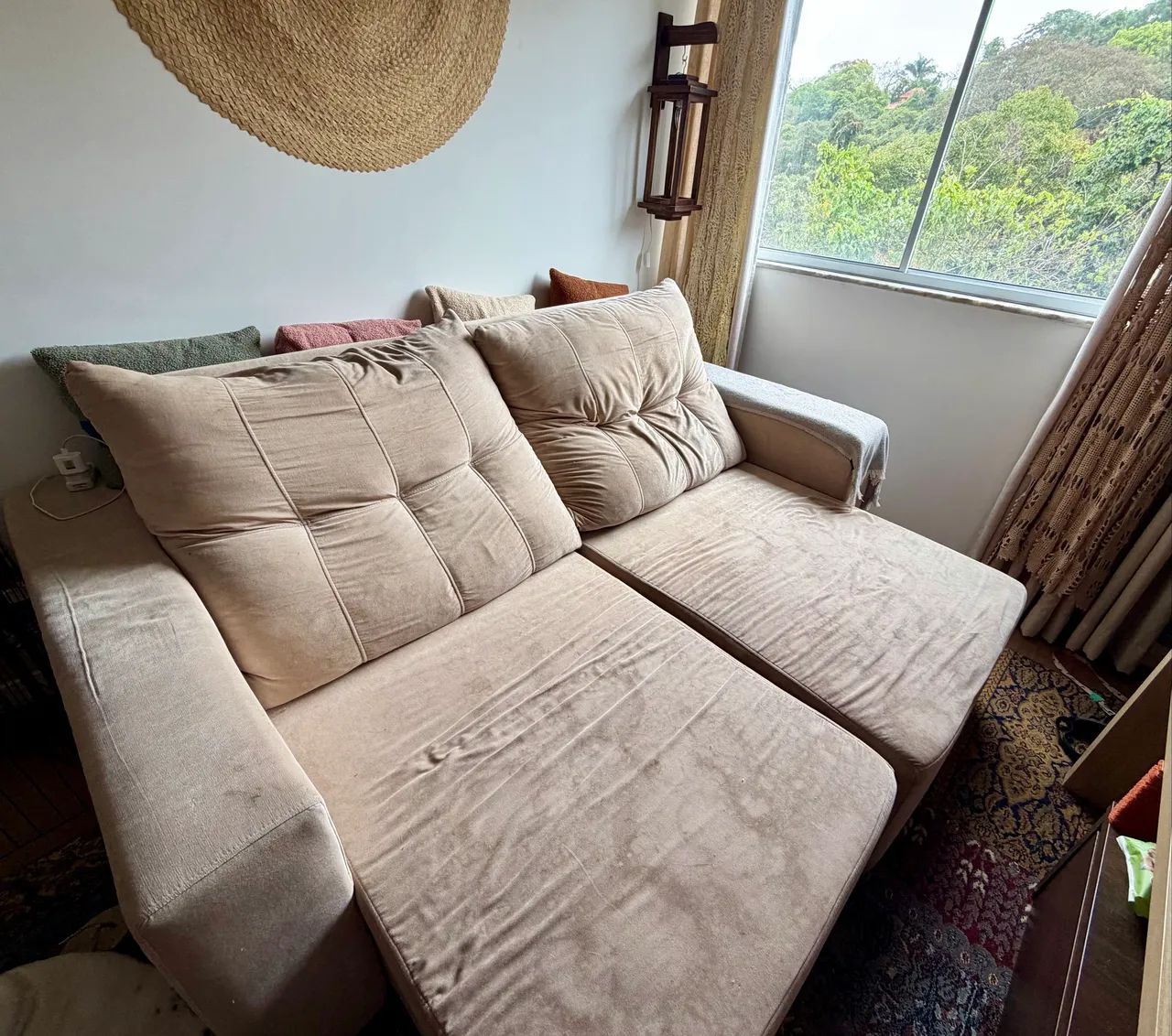 Vende-se sofá dois lugares reclinável - Foto 4