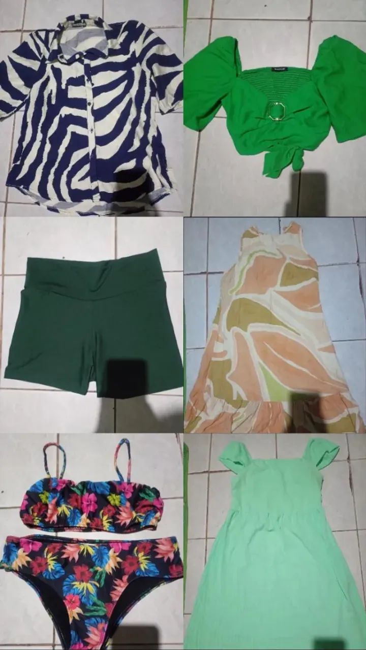 Roupas desapegos 