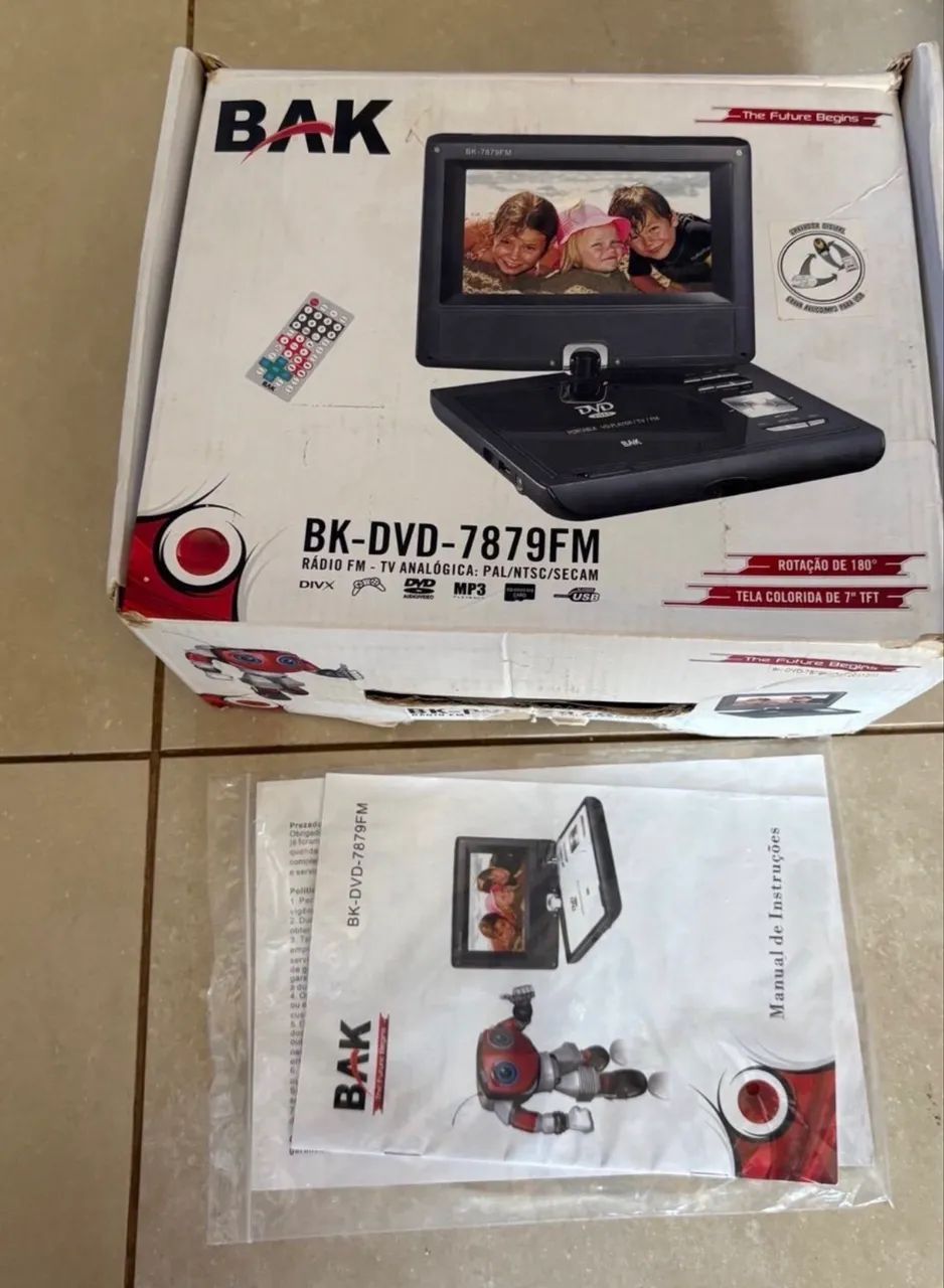 DVD portátil BAK - Foto 2
