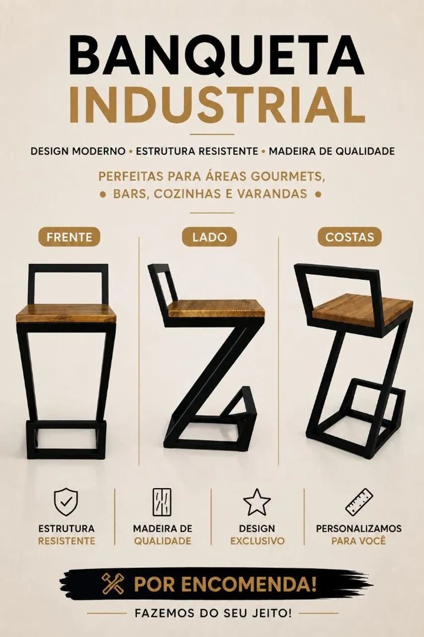 Banqueta em Z