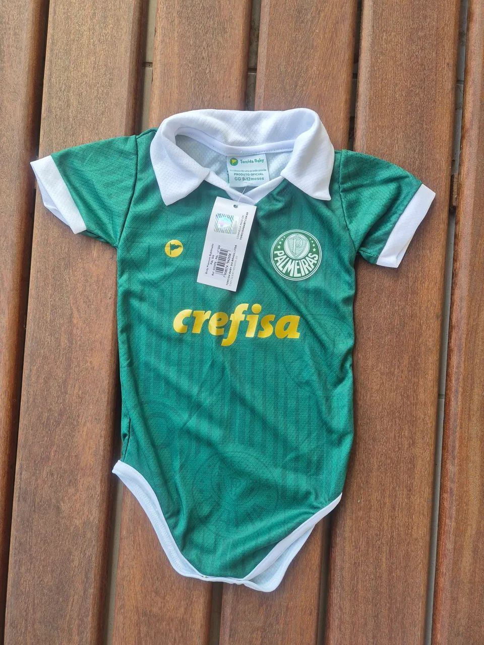 Body Palmeiras bebê 