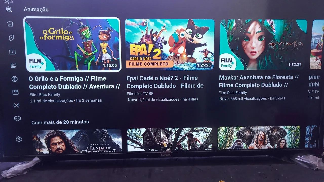 Vende-se uma TV Samsung 43 polegadas smart tudo funcionando perfeitamente perde controle