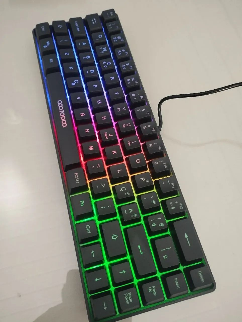 Teclado Gamer KG68 NOVO + Compacto (ENTREGO) - Foto 2