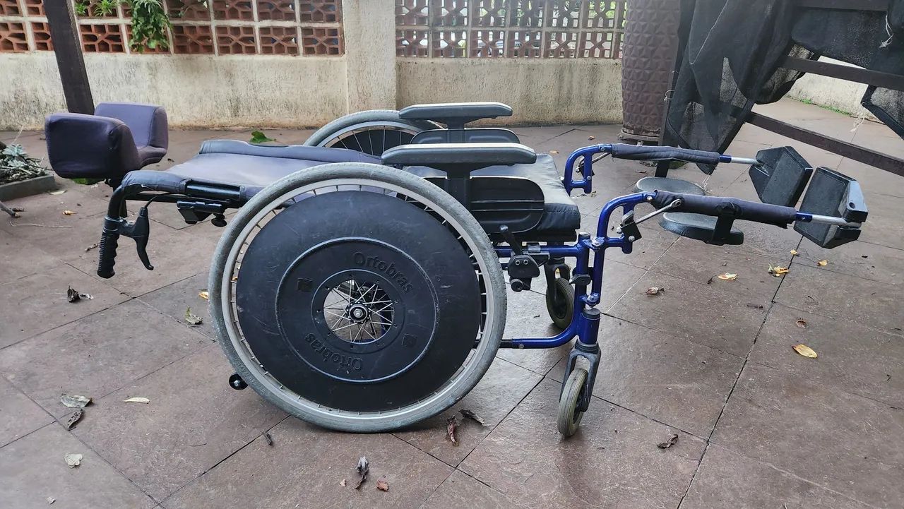 Cadeira de Rodas Reclináveis ORTHOBRAS - Foto 3