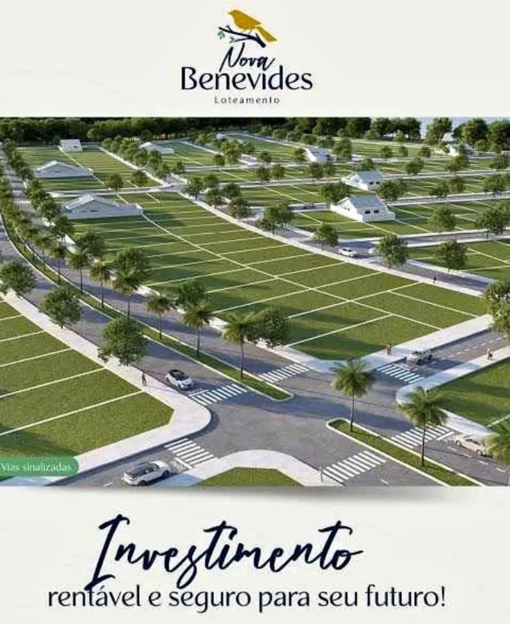 VENDO LOTE EM BAIRRO PLANEJADO NOVA BENEVIDES 
