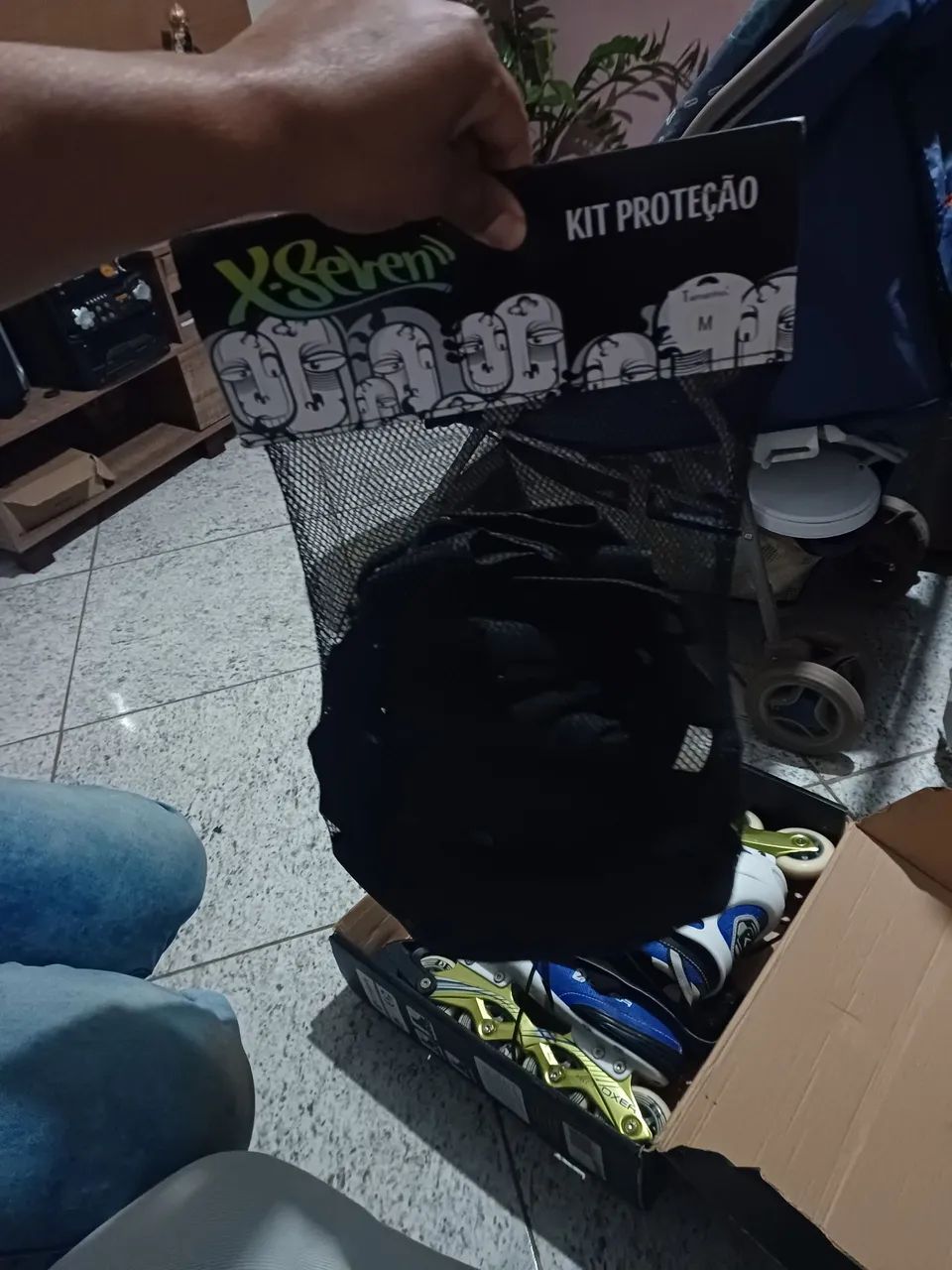 Patins com protetor  - Foto 2