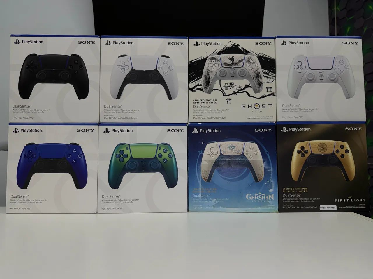 CONTROLES PS5 DUALSENSE NOVOS E LACRADOS 