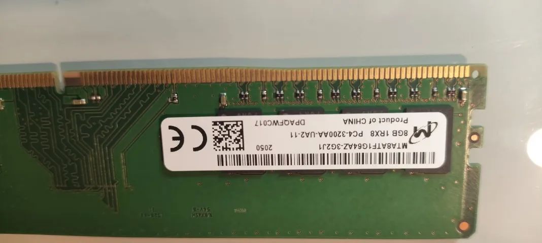 Memoria Micron 8GB DDR4 - Memória RAM - Parque Paineiras, São