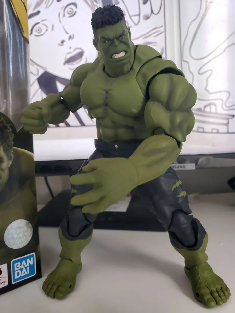 HULK INFINIT WAR SH FIGUARTS original  - Foto 3