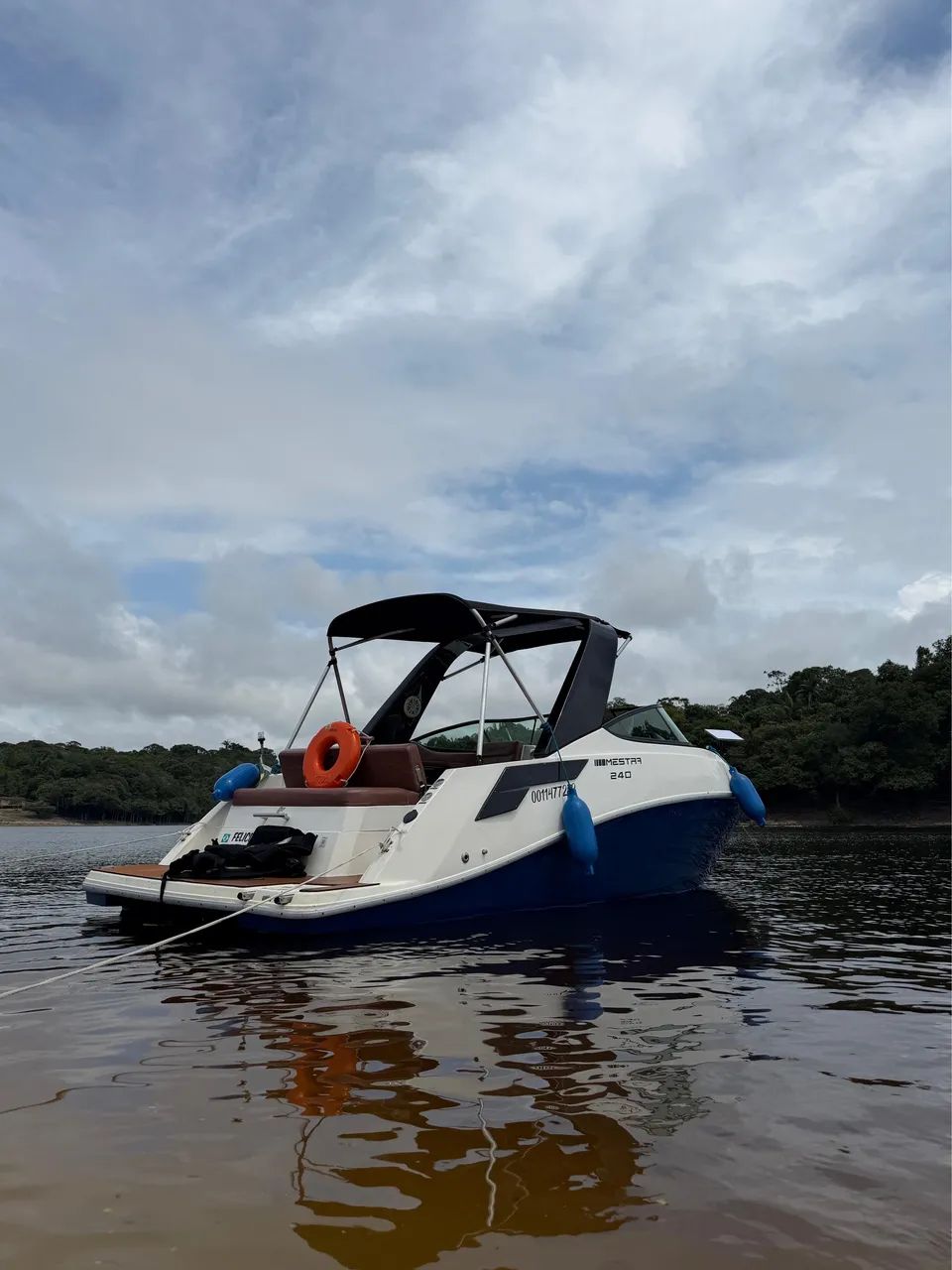 Lancha 24 p és motor 250hp  - Foto 2