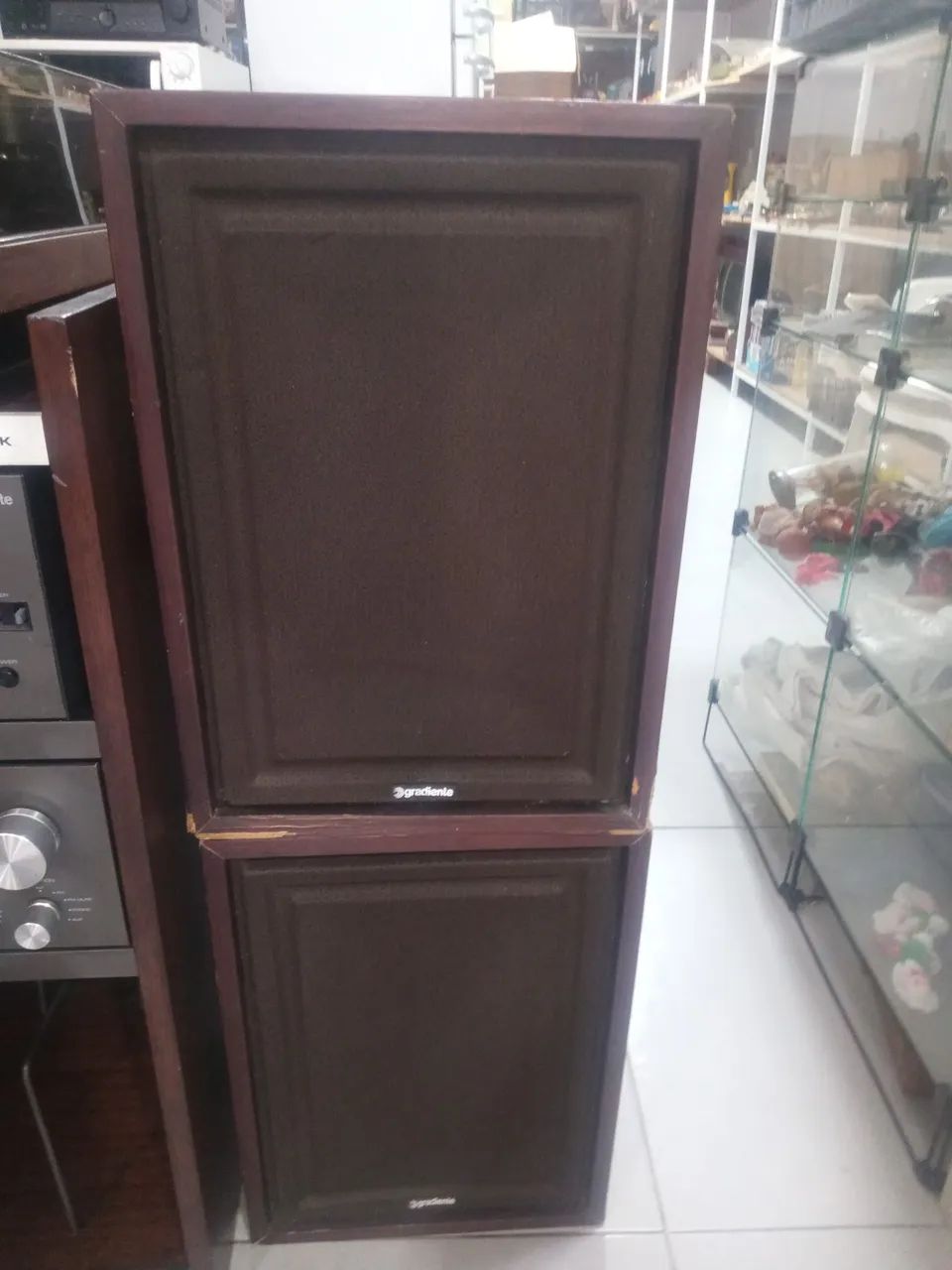 System Gradiente S-95 Vintage - Com Rack Original e Caixas - Foto 4