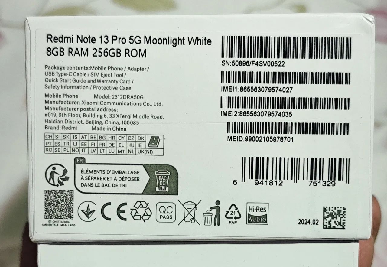 Xiaomi note 13 pro 5g - Foto 2