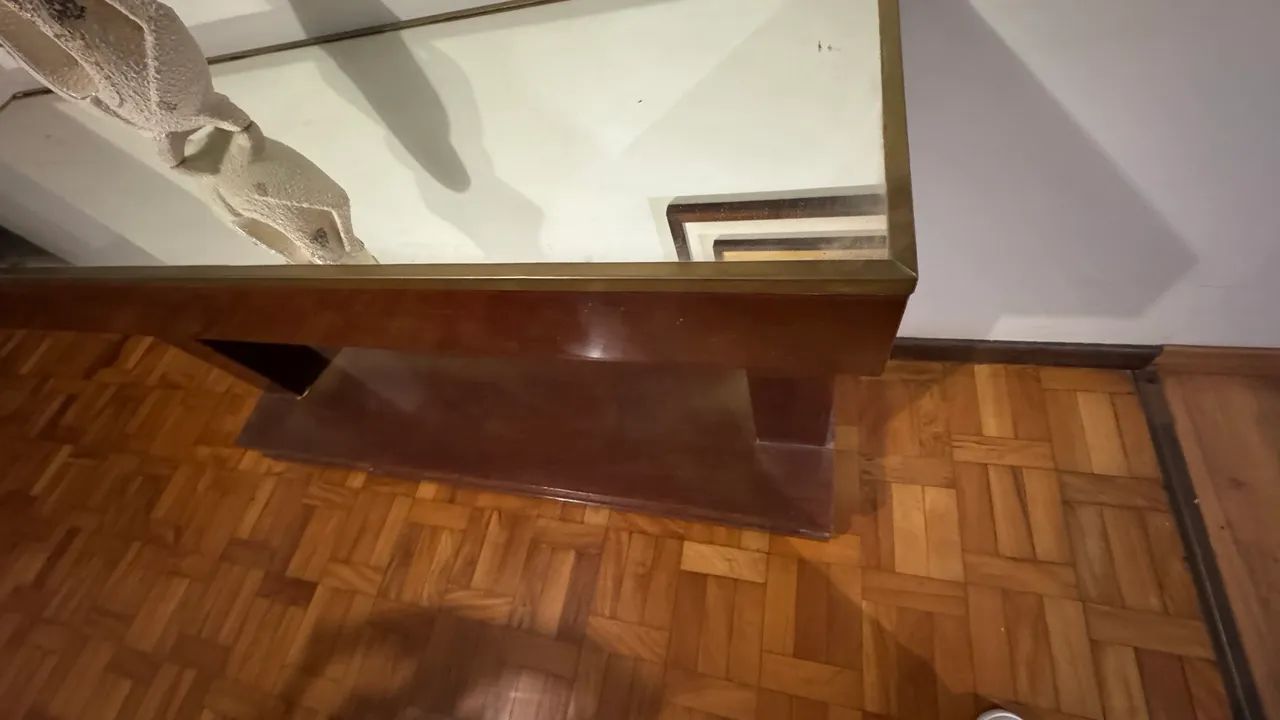 Rack Clássico com Tampo Espelhado | Madeira Nobre - Foto 3