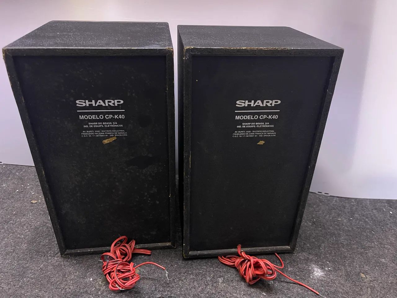 Caixinha de som antigo da marca Sharp Super bem conservado funcionando perfeitamente - Foto 4