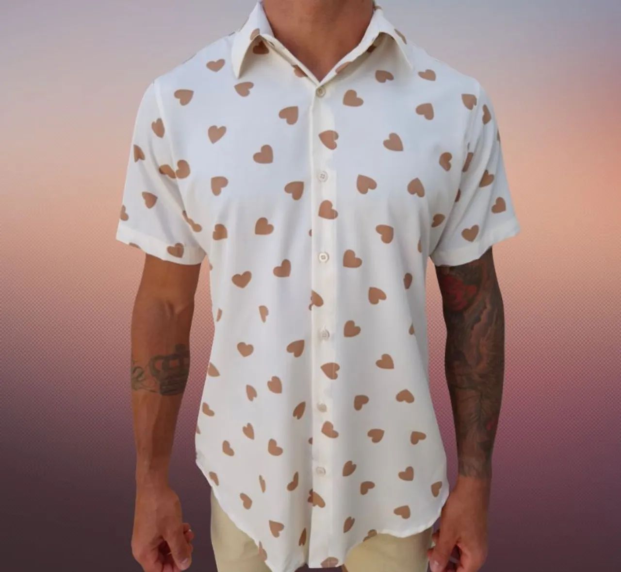 Camisas manga curta estampadas  - Foto 3