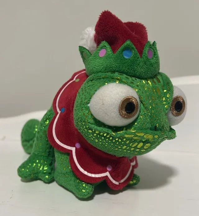 Pascal com roupa de Natal (Disney Rapunzel)