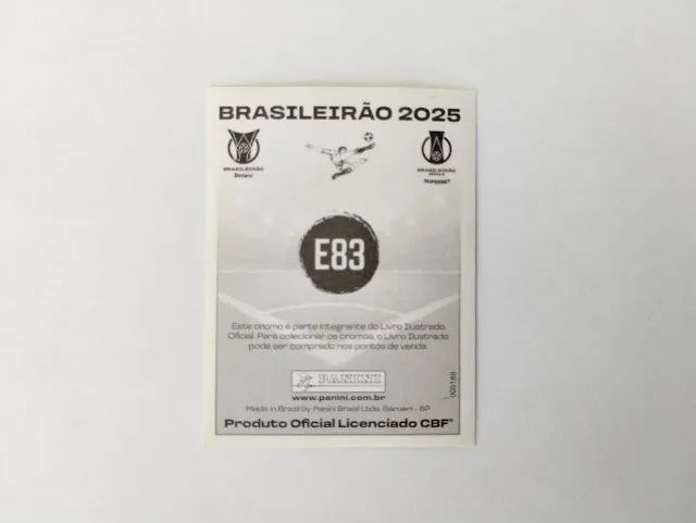 Cromo Brasileirão 2025: Gabriel Brazão - Santos - Foto 2