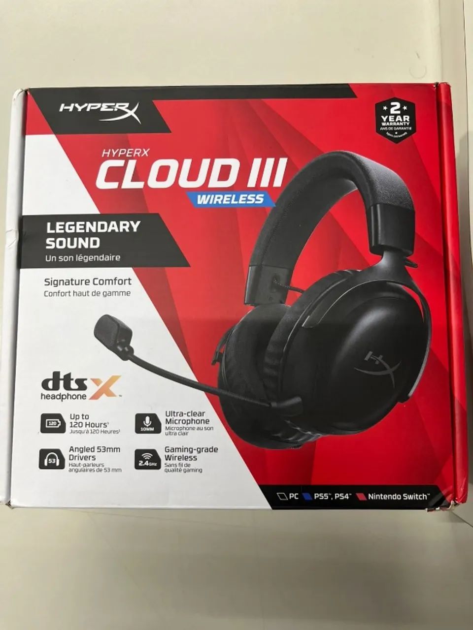 HyperX Cloud III Wireless - Fones de Ouvido - Saboeiro, Salvador