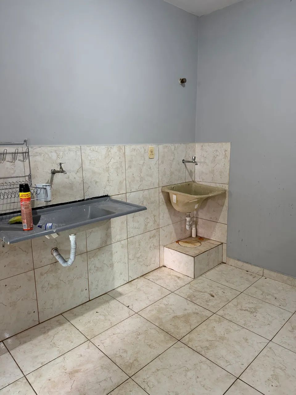 Apt 1quarto grande,sala e cozinha e banheiro c/box - Foto 4