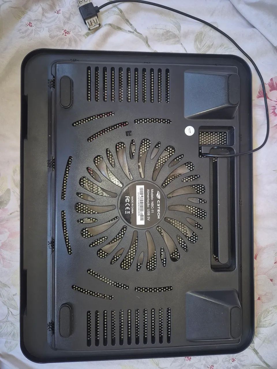Base refrigerada com cooler para notebook de até 14 polegadas - Foto 2