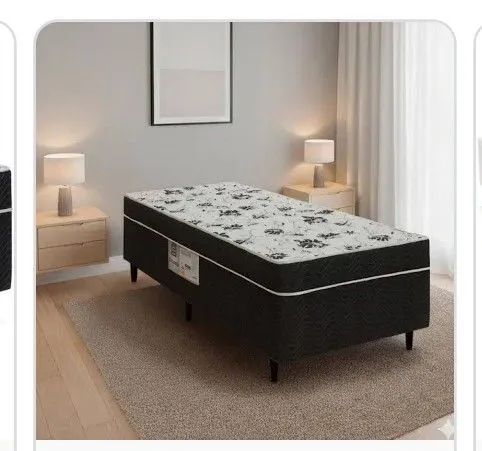 Cama box solteiro Ortobom 