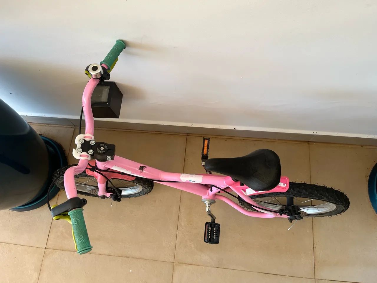 Bibicleta aro 16 rosa menina - Foto 2