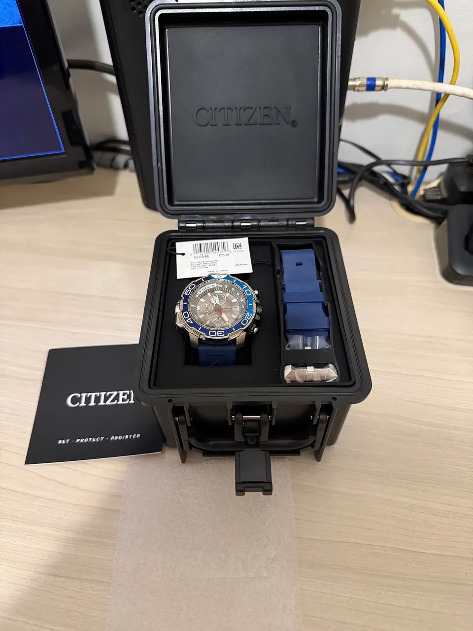 Relógio Citizen Promaster Eco-drive Bj2169-08e/tz31712a