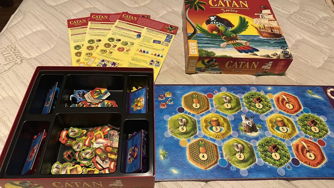 Jogo de tabuleiro Catan Júnior 