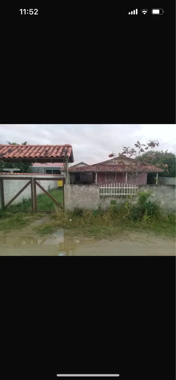 Vendo casa de praia ou troco por carro, 90.000