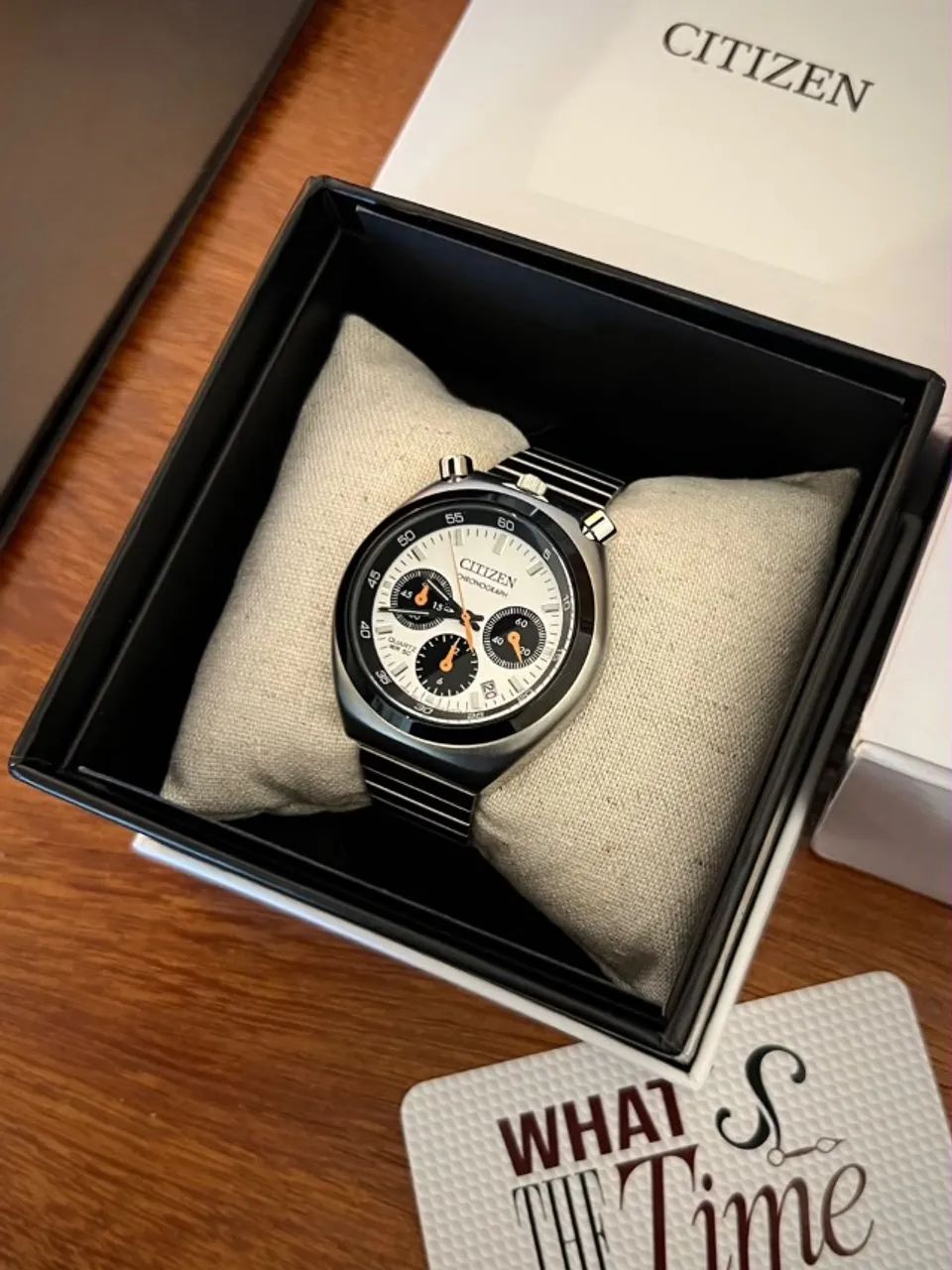 Relógio Citizen Tsuno Bullhead Panda 38mm - Foto 3