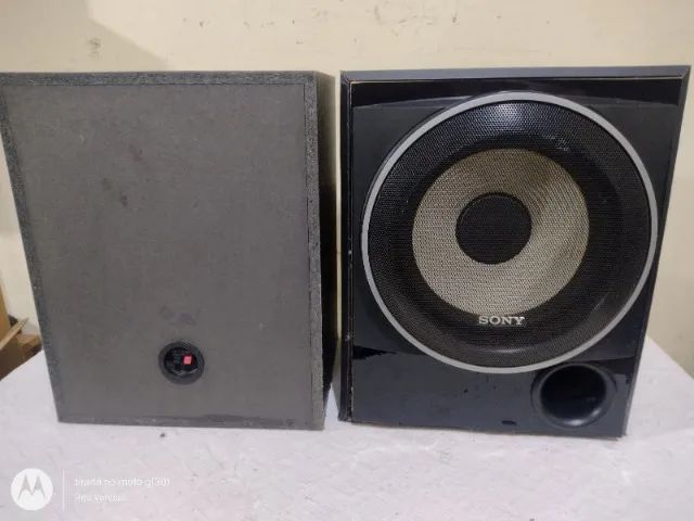Par de caixas subWoofer Sony SS-WP7500 10 polegadas, 200w cada, 6ohms - Foto 3