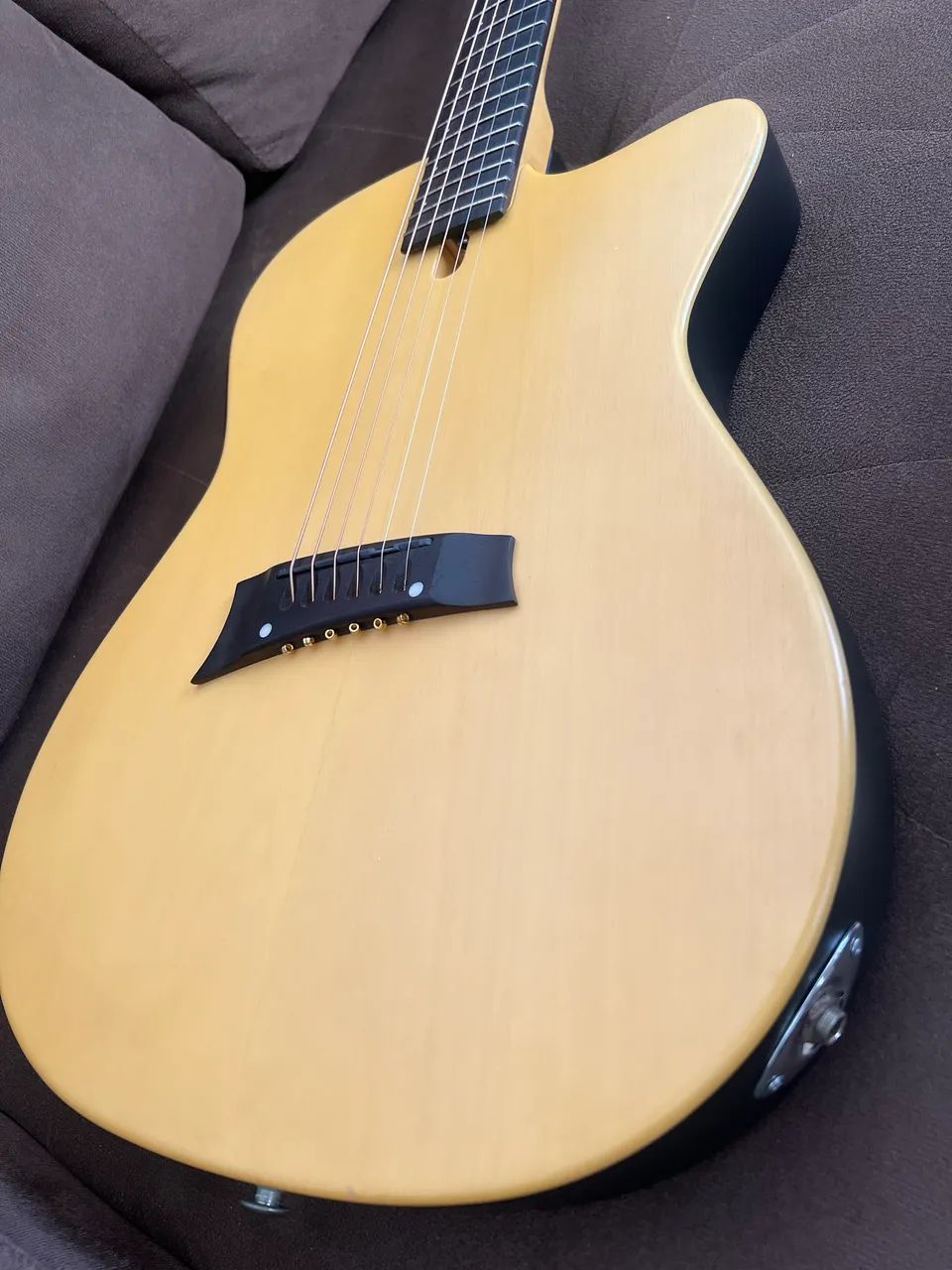 Vendo violão Fox cordas de aço fishman system1 - Foto 3