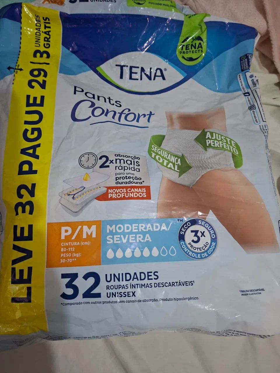 Fralda calcinha geriatrica  - Foto 2