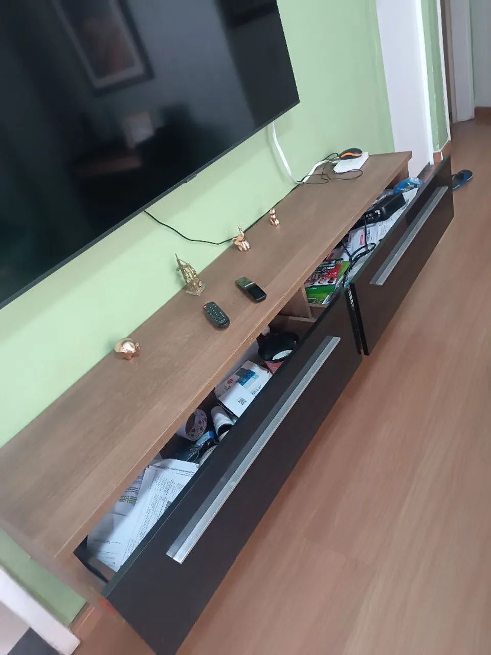 Rack suspenso para TV - Foto 3