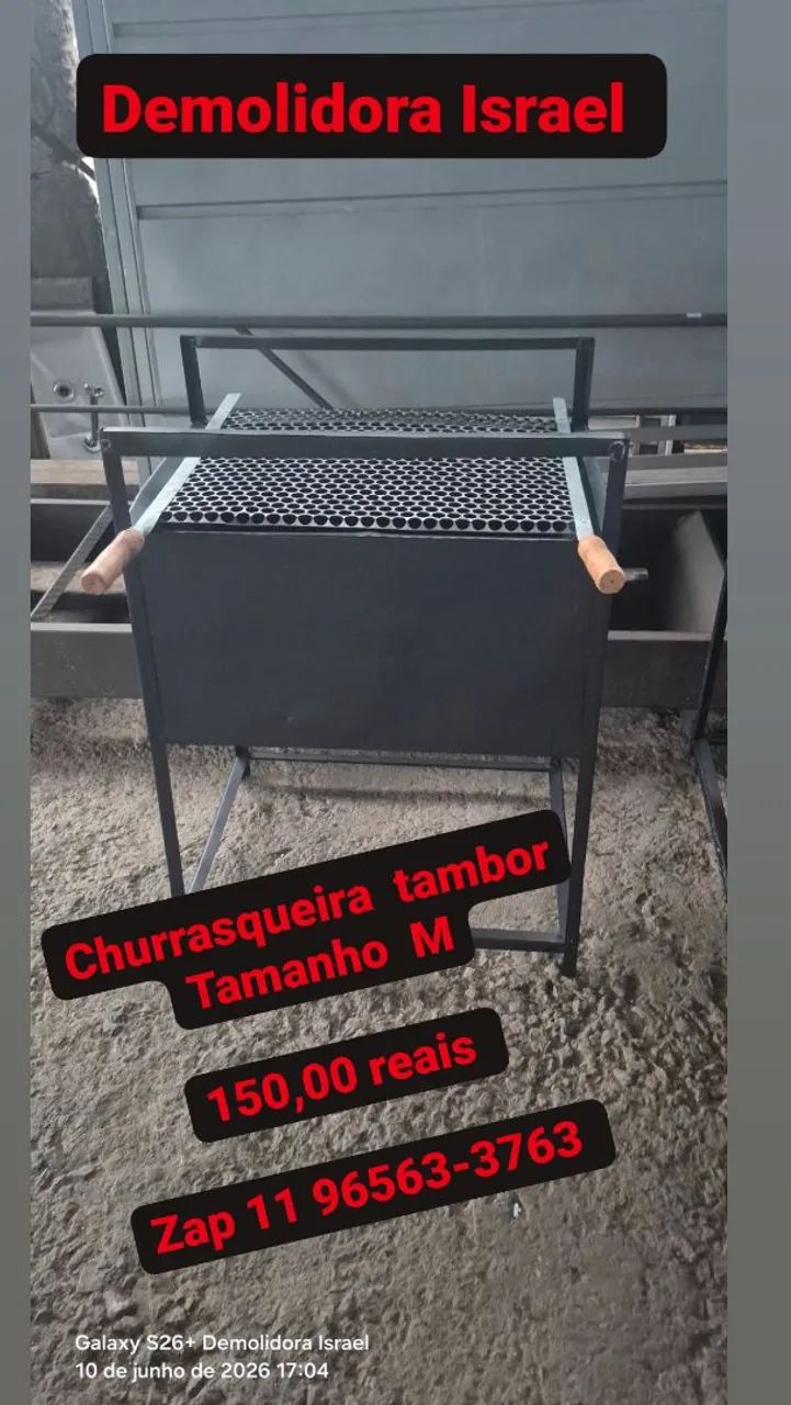 Churrasqueira  tambor 