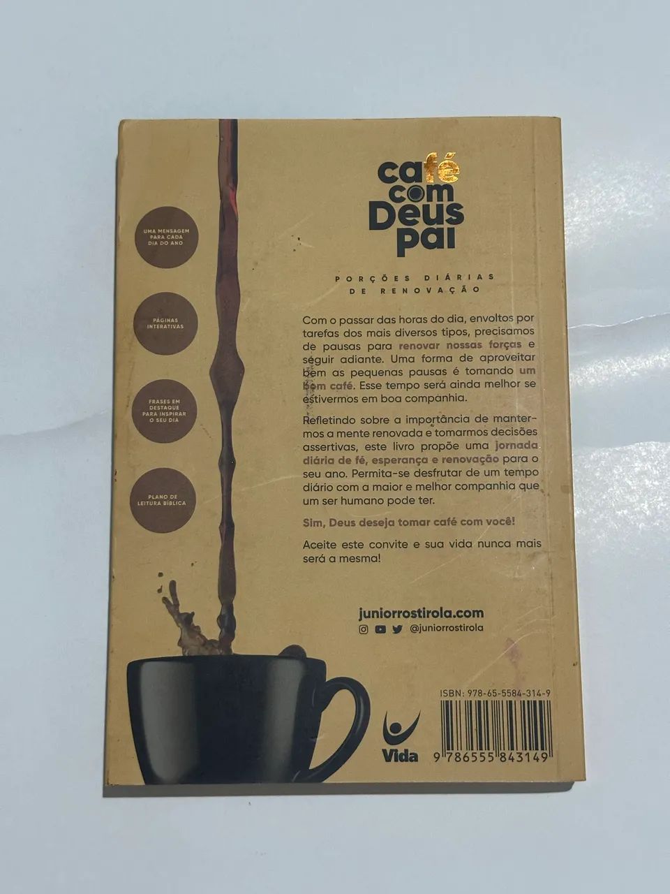 Café com Deus pai - livro - Foto 2