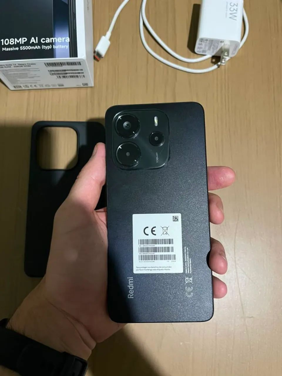 Xiaomi redmi note 14 -256g armazenamento -8 gb ram - Foto 4
