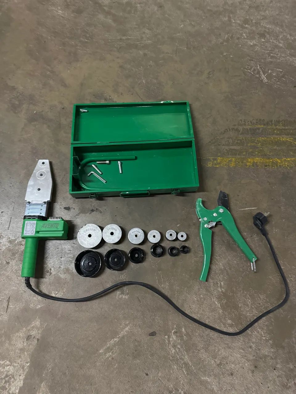 Termofusor PPR Completo - Estado de Novo - Kit Profissional