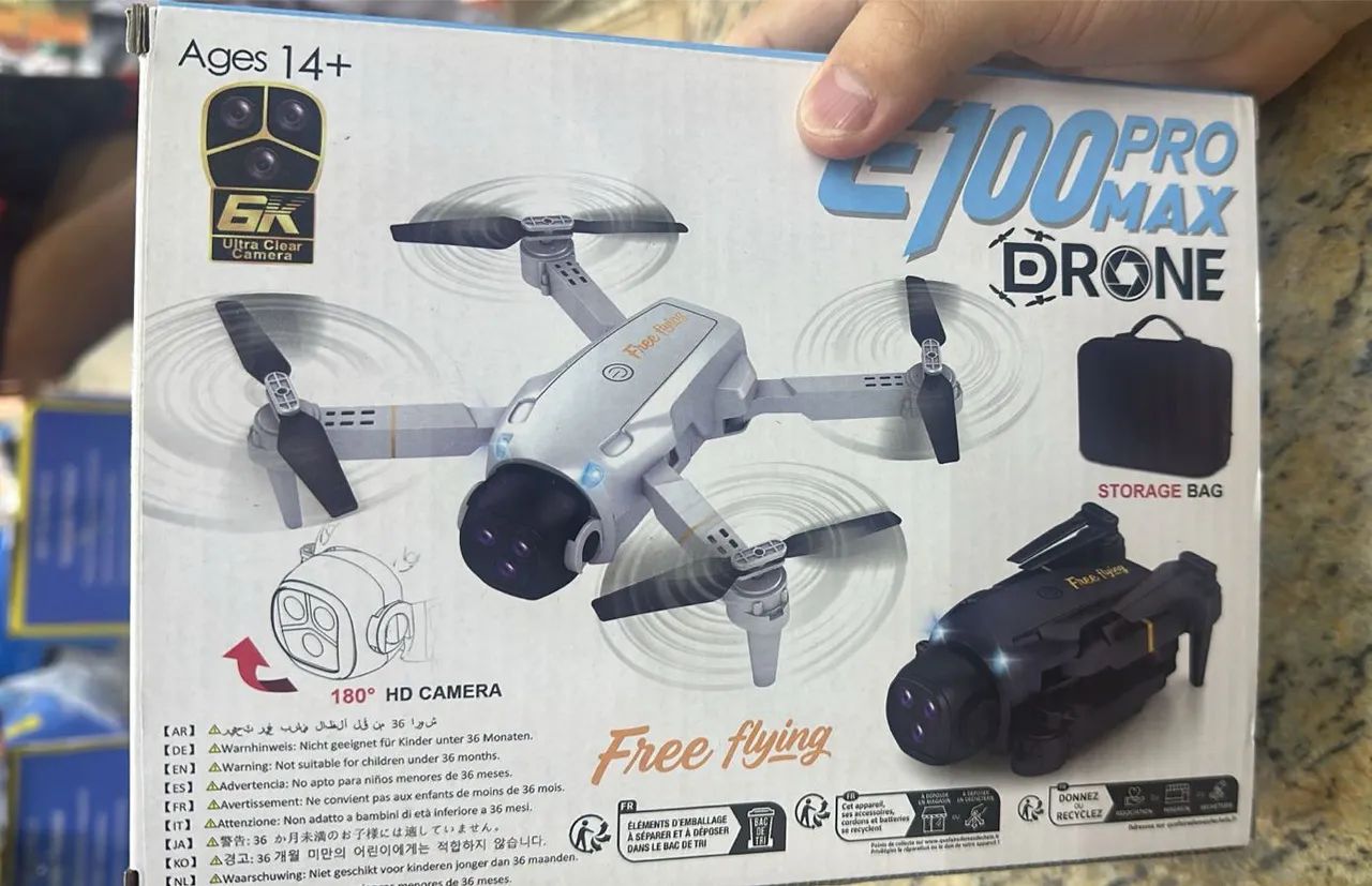 Drone E700 Pro Max Com Câmeras ( Novos ) - Foto 2