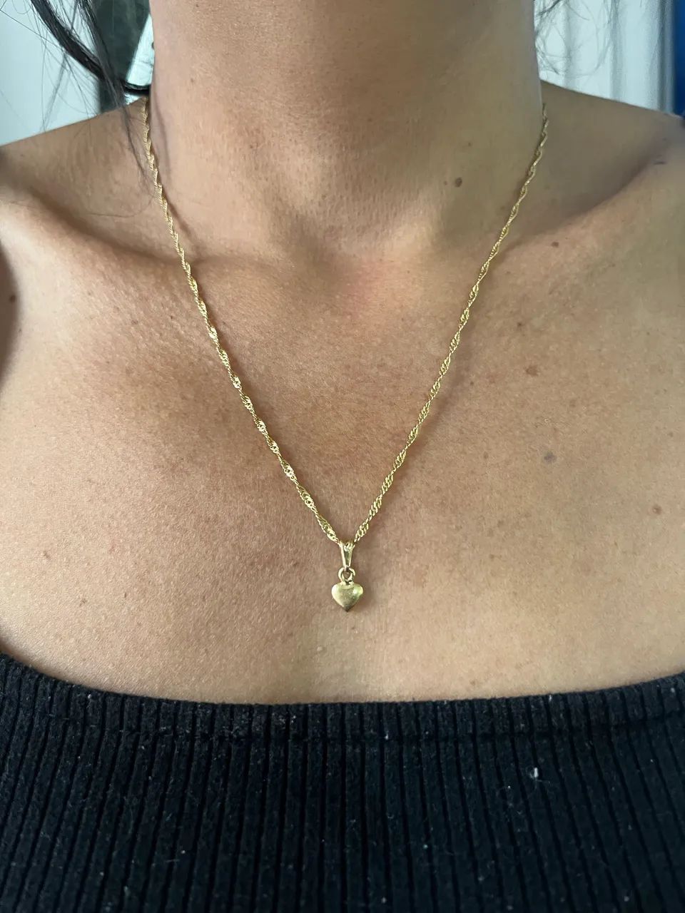 Corrente feminina Ouro 18K - Foto 5