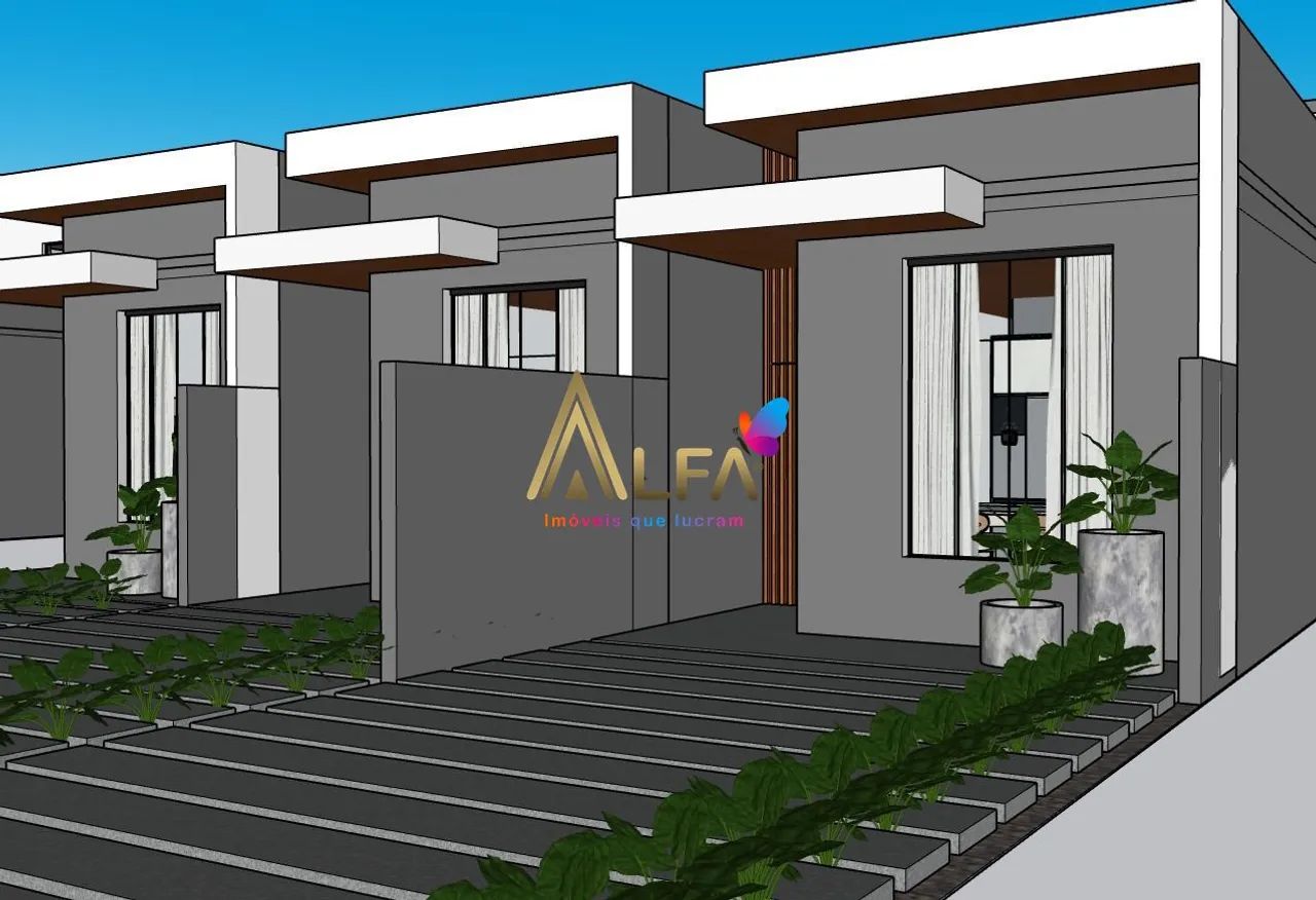 Casa moderna e com excelente padrão de acabamento com 1 suite mais 2 dormitórios - Foto 4