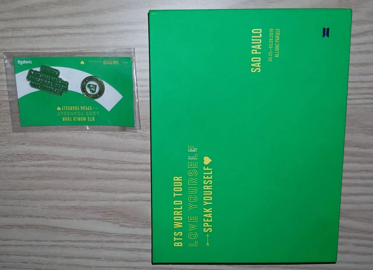 DVD BTS LOVE YOURSELF IN BRAZIL TOUR - Hobbies e coleções