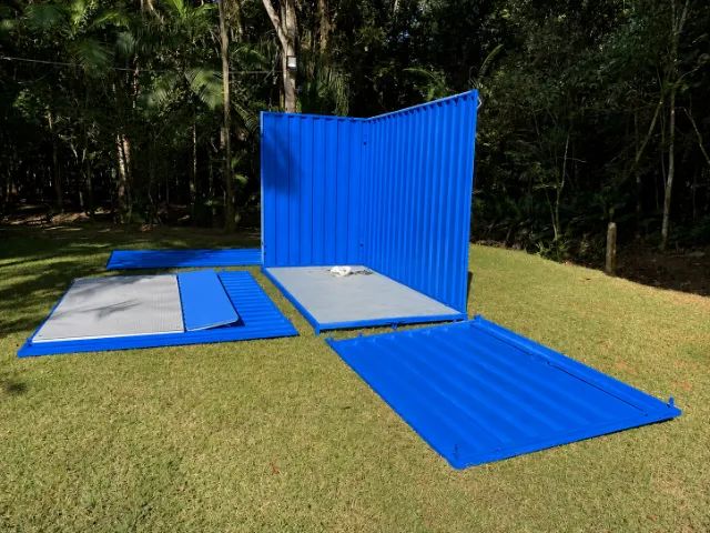 Container desmontavel  almoxarifado aço galvanizado - Foto 2