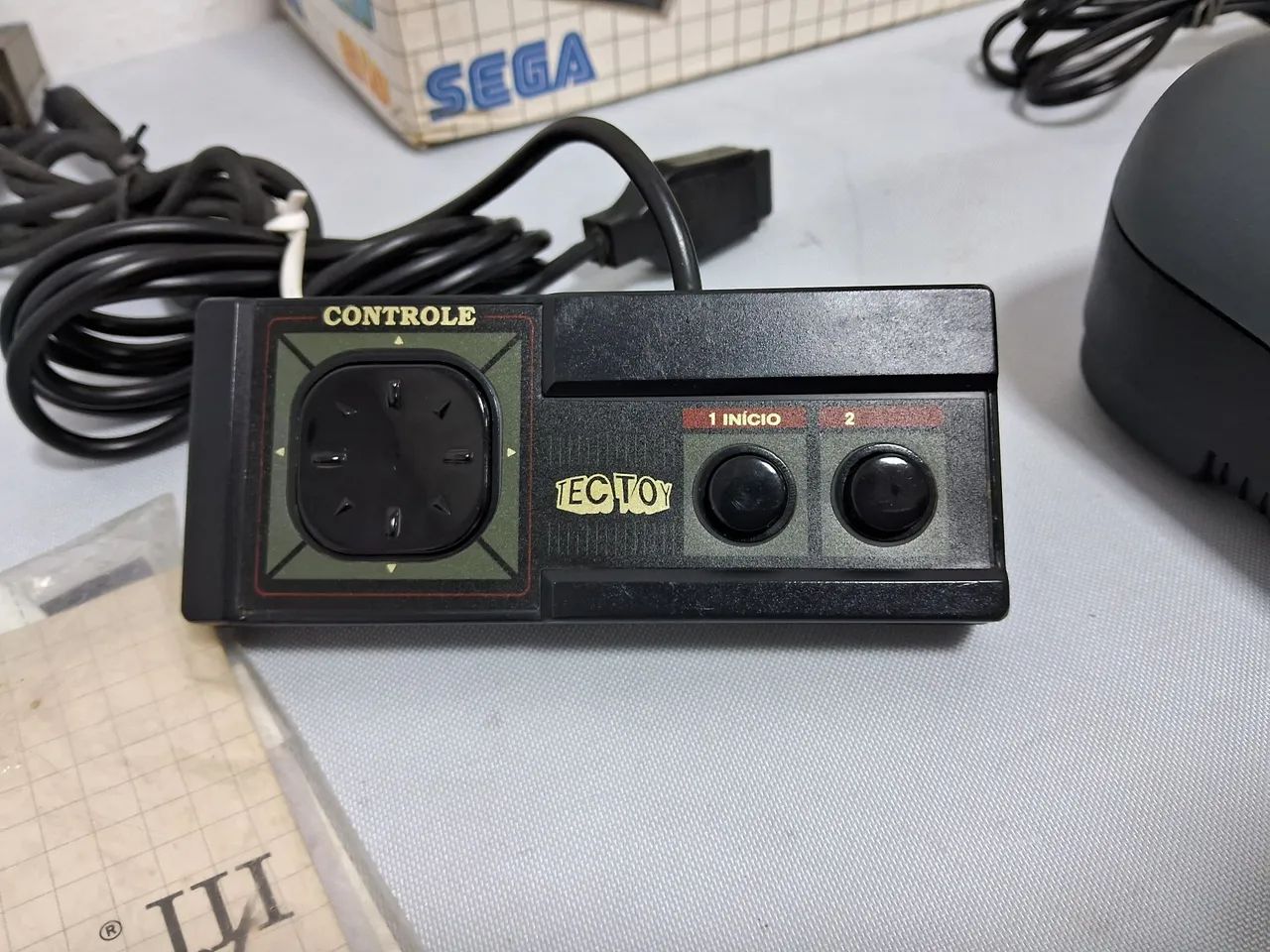 Sega Master System compact na caixa único dono  - Foto 4